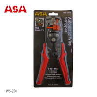 ASA【可調扭力自動剝線鉗 WS-260】台灣製 剝線器 剝皮器 剝電纜 電纜剝皮刀 剪線鉗 工具鉗