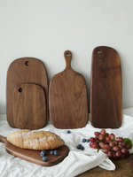 木質餐盤子木墊板西餐整木制面包板牛排盤切菜板水果板披薩板