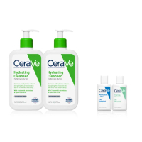 【CeraVe 適樂膚】保濕潔顏雙入組★輕柔保濕潔膚露 473ml*2_A(凝露質地)