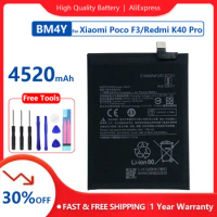 Genuine BM4Y Replacement Battery For Xiaomi Poco F3 Redmi K40 Pro K40 Pro Batteries+Tools Free Tracking Number Batteria