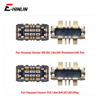 2pcs\lot For Huawei Honor Play 9X Pro Premium 9 Lite 9A 9C 9S Battery Clip Contact Pins Holder On Motherboard Flex Cable