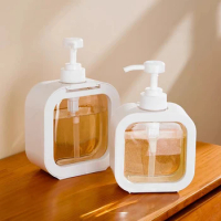 Soap Dispenser Bottles for Kitchen Bathroom Lotion Dispenser Refillable Lotion Shampoo Shower Gel Clear Lotion Bottle