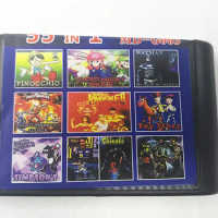 Upgrade Chip Game cartridge for sega md video game machine 55 free games cartridge for mega drive 16 bit TV game console