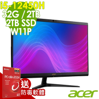ACER Aspire C24-1800 (i5-12450H/32G/2TB+2TB SSD/W11P)