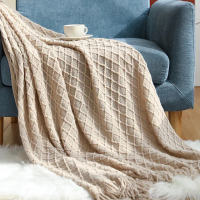 【BonBon naturel】北歐風高質感針織沙發裝飾布/背景布(多種款式可挑選)