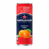 S.Pellegrino聖沛黎洛 氣泡水果飲料 罐裝-紅橙綜合(330mlX24入)