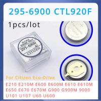 CTL920 295-6900 CTL920F 295 6900 295-69 Eco-Drive Watch Rechargeable Battery capacitor Eco Drive Citizen E210 E600 E610 U101