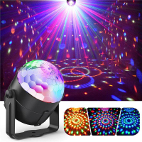LED stage ball light 3W RGB sound activated disco lights rotating for Christmas home KTV Xmas wedding show pub lighting