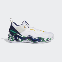 【adidas 愛迪達】籃球鞋 男鞋 運動鞋 包覆 緩震 D.O.N. ISSUE 3 GCA 白綠藍 GV7258