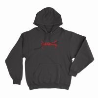 Quadrant Hoodie Judgment Death Metal Fleece Sablon Tangan Lokal Pria
