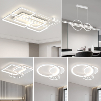 客廳燈2022新款簡約現代大氣家用大廳主燈led吸頂燈創意北歐燈具