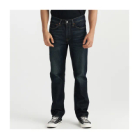 【LEVIS 官方旗艦】男款 514 低腰牛仔褲 直筒牛仔褲 Warm 保暖丹寧褲 熱賣單品 00514-1924