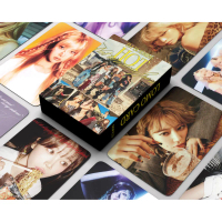 อัลบั้มมินิ, 55 ชิ้น / กล่อง, ง่ายต่อการพกพา, การ์ด LOMO, การ์ดซากุระ CHAEWON YUNJIN KAZUHA EUNCHAE,
