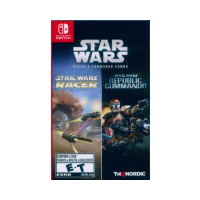 【Nintendo 任天堂】NS Switch 星際大戰極速飛梭與突擊隊組合 Star Wars Racer and Commando(中英日文美版)