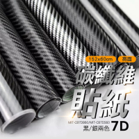 【膜術方塊】7D銀色碳纖維貼紙152x60 亮面 高質感內飾貼膜 車身貼膜 B-CB7DS60(碳纖維卡夢 diy車貼)