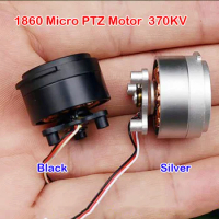 1PCS Micro PTZ Motor 23mm 3-phase 1806 Brushless Motor 380KV 4450RPM NdFeB Strong Magnetic Mute Large Torque Hollow Core Shaft