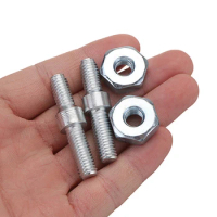 Bar Studs And Bar Nuts For Stihl Chainsaw 024 026 M 60 028 031 032 034 036 MS360 038 042 044 046 066 Hard Steel Sturdy Durable