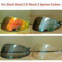 หมวกกันน็อค Visor สำหรับฉลาม Skwal 2 D-Skwal 2สปาร์ตันคาร์บอนเลนส์โล่กระจกหน้าจอแก้วแว่นตาอุปกรณ์ชิ้นส่วนรถจักรยานยนต์