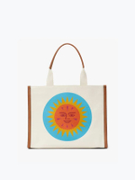 กระเป๋าถือ ALEXANDER GIRARD X KATE SPADE SUN PRINTED CANVAS LARGE TOTE KB935 สีMULTI