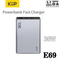 KiiP E69 Powerbank 30W 10000mAh Super Fast Charging Samsung 3 Output