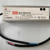 Original MEAN WELL HLG-185H-54A 185W 3.45A 54V adjustable Power Supply IP65 waterproof meanwell led driver 54V with PFC