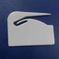 300PCS Durable Plastic Letter Mail Envelope Opener Knife Office Equipment Safety Paper Guarded Cutter Blade
