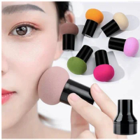 Mushroom Head Make Up Sponge Makeup Blender Cosmetic Puff with Storage Box for Liquid Foundations and Powders Beauty Tools Women