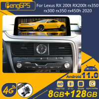For Lexus RX 200t RX200t rx350 rx300 rx350 rx450h 2020 Android Car Radio 2Din Stereo Receiver Autoradio Multimedia Player GPS