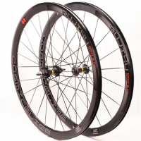 700C 30/40/50mm fixed gear wheelset track bicycle carbon HUB wheels alloy rim Anti-cursor fixed gear