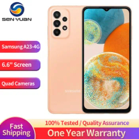 Original Samsung Galaxy A23 A235N 4G Mobile Phone NFC 6.6'' 4GB RAM 128GB ROM CellPhone Quad Rear Camera Octa Core Smartphone