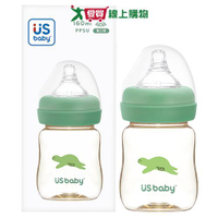優生 真母感PPSU奶瓶160ml-綠蠵龜 通過SGS 無重金屬塑化劑 不含雙酚A 可反覆高溫消毒 人體工學 奶瓶【愛買】