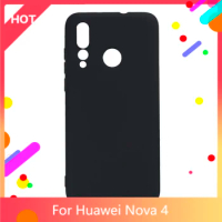 Nova 4 Case Matte Soft Silicone TPU Back Cover For Huawei Nova 4 Phone Case Slim shockproof
