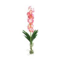 Arthome 90 Cm Bunga Artifisial Anggrek Vanda - Merah