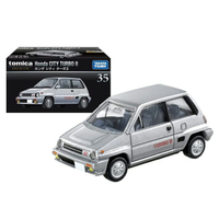 TOMICA 多美小汽車 PREMIUM 35 本田Honda CITY TURBO II 【鯊玩具Toy Shark】