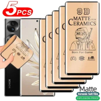 5Pcs Matte Ceramic Film For Honor 70 Magic 5 lite 50 60 80 Pro X9A X8A X7A Screen Protector For Honor Magic 5 lite 4 Pro Film