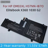 New Original OM03XL 57Wh Laptop Battery For HP Elitebook X360 1030 G2 Series HSTNN-IB7O IB70 HSTTN-I04C 863167-171 863167-1B1