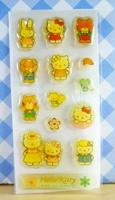 【震撼精品百貨】Hello Kitty 凱蒂貓 KITTY貼紙-小熊 震撼日式精品百貨