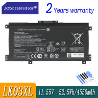 JC NEW LK03XL Laptop Battery For HP envy 15 x360 15-bp 15-cn TPN-W127 W128 W129 W132 HSTNN-LB7U HSTNN-UB7I HSTNN-IB8M LB8J