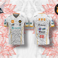 JERSEY RRQ AWAY {FREE NAMA NON COD] MPL SEASON 11 FUL PRINTING FREE CUSTOM NAMA Sport