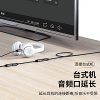 2025 Jinghua 3.5mm Female to Female Straight Cable Headphone Audio 3.5 Adapter Extension Audio Cable