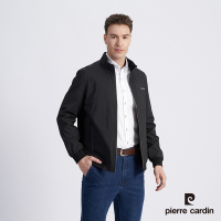 Pierre Cardin皮爾卡登 男款 都會休閒立領薄夾克外套-深藍色 (5215667-38)