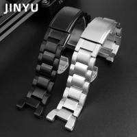 Stainless Steel Watchband For Casio G-Shock Watch Band GST-210 GST-W300 GST-400G GST-B100 S100D/S110D/W110 Metal Strap Bracelet