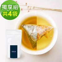 【順便幸福】黃金蕎麥茶+金萱烏龍茶各10包/袋-共4袋(蕎麥 金萱 可冷泡)