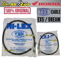 EX5 DREAM CABLE THROTTLE MINYAK KABEL TROTEL METER CABEL CHOKE BRAKE BRAK TALI BREK COKE 100% ORIGIN