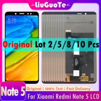 2/5/8/10Pcs Original For Xiaomi Redmi Note 5 LCD Display Touch Screen Digitizer Assembly For Redmi Note 5 MEI7S MEI7 Display