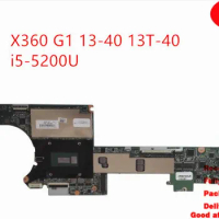 Mainboard 801507-601 For HP SPECTRE X360 G1 13-40 13T-40 Laptop Motherboards DA0Y0DMBAF0 With CPU i5-5200U 801507-001 100% OK