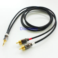 Japan Canaime Audio Cable 3.5 Turn Double Lotus One Point Two Hivi H4 H5 Monitor Speaker Cable