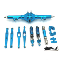 Differential ด้านหลังเพลา Fixing ส่วนประกอบไดรฟ์เพลาโช้คอัพ Rod สำหรับ WLtoys 1/12 124006 12423 1242