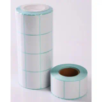 800 Pieces/Roll 40x30 Thermal Label Paper Barcode Label Sticker Paper - 5 Rolls