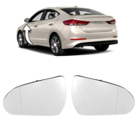 Exterior Side Reflective Glass Lens Car Rear View Mirror For Hyundai Elantra 2015-2017 87611F2010 87621F2010